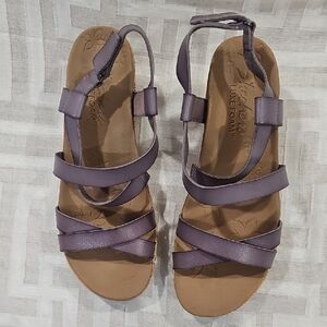 Skechers Purple Strappy Sandals